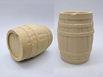 High Detail Cask – No Supports