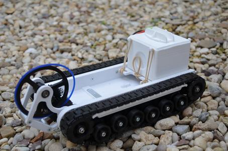 Mini track vehicle model