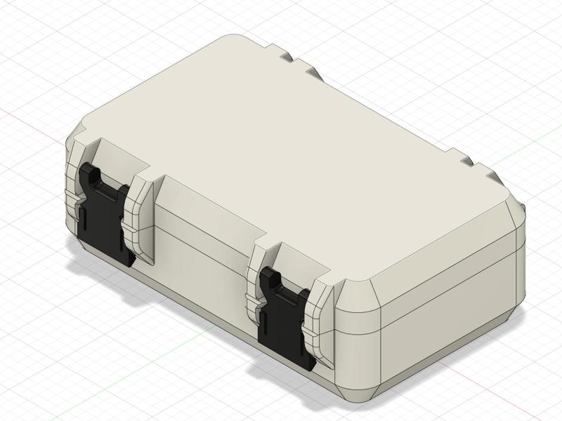 Snaplock storage box 95x160x40