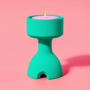 Plunglow - Bold Pop Art Tealight Candle Holder   