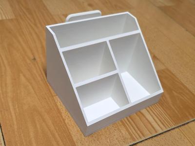 Storage Box with Tablet Holder