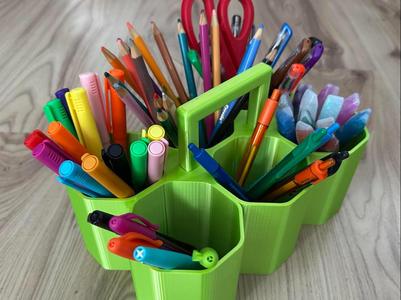 Multiple storage pencil/craft tools x6 compartment