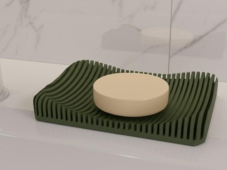 SmoothFlow Soap Dish