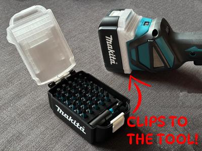 Makita LXT Bit Holder cover – Clips to Tool!