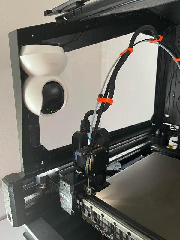 PRUSA XL ENCLOSURE MOUNT TAPO C210 CAMERA   