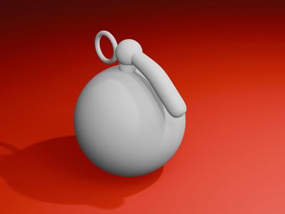 R.E.P.O Grenade Keychain