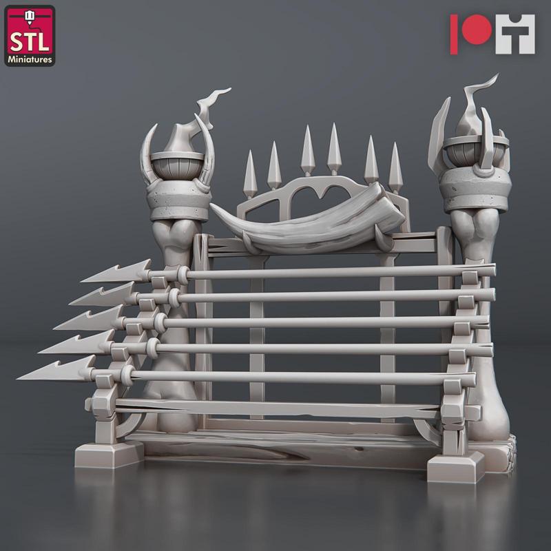 Dragon Hunters Weapon Rack