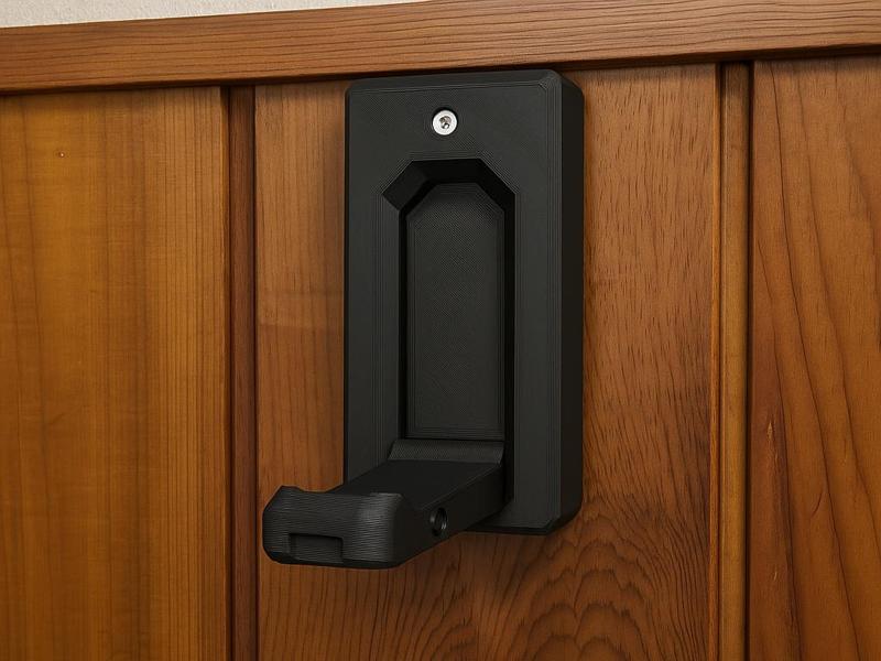 Foldable Wall-Mounted Headphone Holder