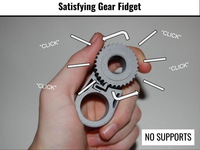 Fidget Gear Clicky