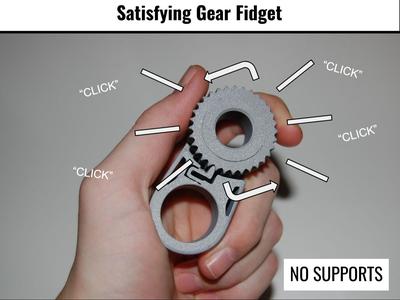 Fidget Gear Clicky