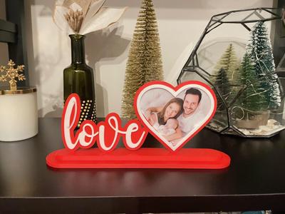“Love” Photo Frame