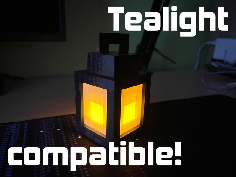 Minecraft Lantern – Tealight