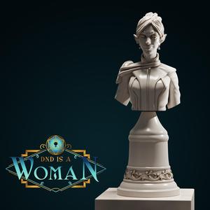 Elf Rogue – Roshia – Bust