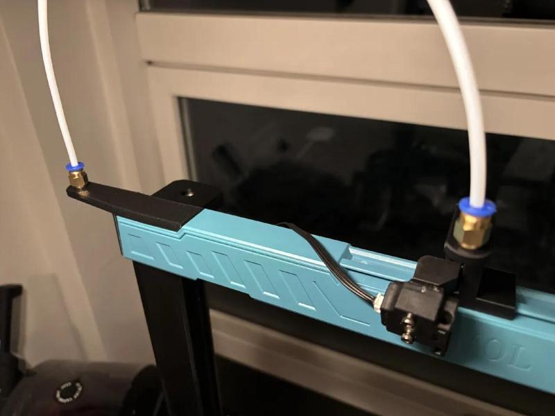 Gantry filament guide and runout sensor mount – Sovol SV07 plus