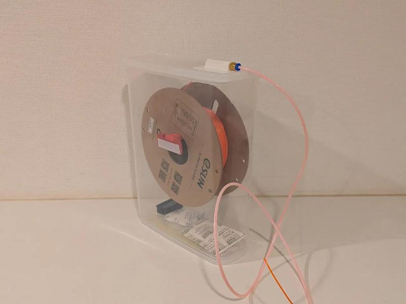 Low Cost Filament Dry Box (No Drill)