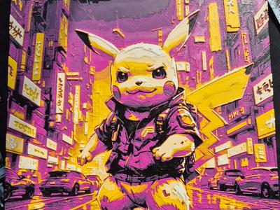 Cyberpunk Pikachu