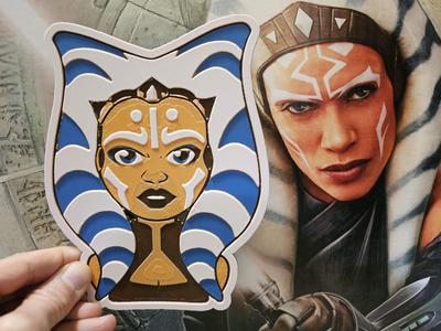 Star Wars (Inspired) “Togruta Jedi” HueForge Ahsoka Tano