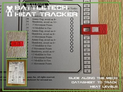 BattleTech Heat Tracker / Slider