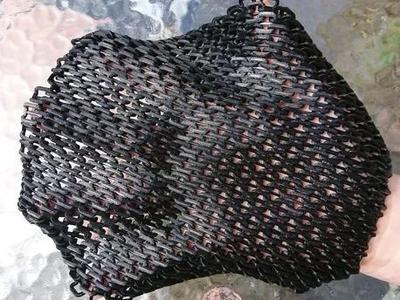 3D printed fabric (can be made into chainmail)
