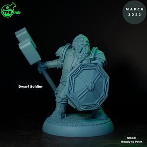 Dwarf Soldier (1)(male)