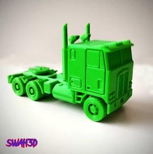 TRUCK KENWORTH K100 SEMI-TRAILER TRACTOR (PRINT IN PLACE)