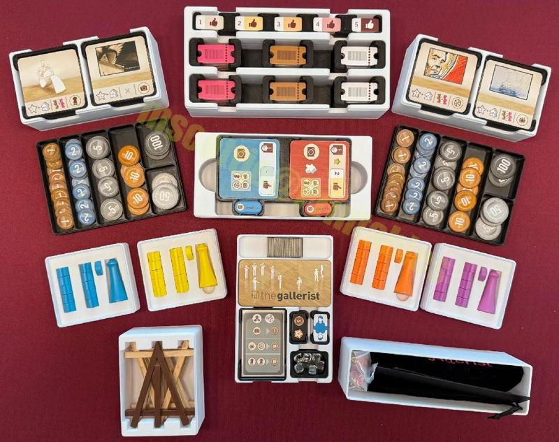 The Gallerist (Kickstarter Bundle) insert