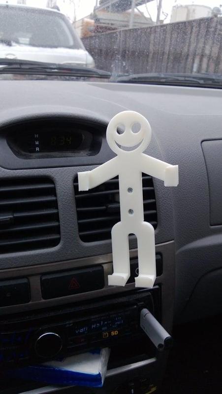 Customizable smartphone holder man
