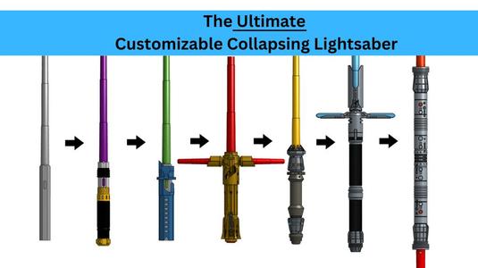 The Ultimate Customizable Lightsaber/Twinsaber (Collapsing/Retracting)