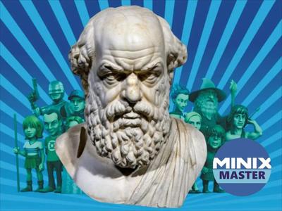 bust of socrates