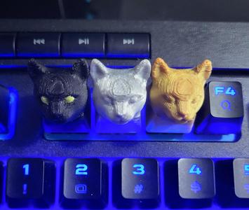Cat Head Keycap