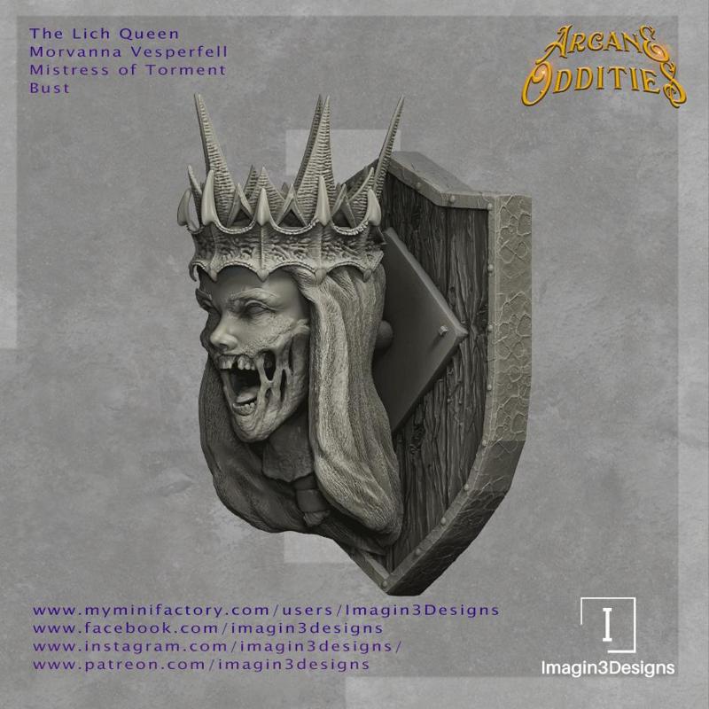 Lich Queen Bust
