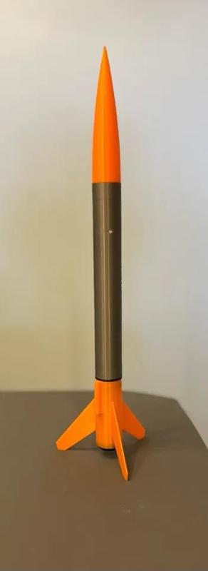 UP1801 Model Rocket - Launch with or without Altimeter   