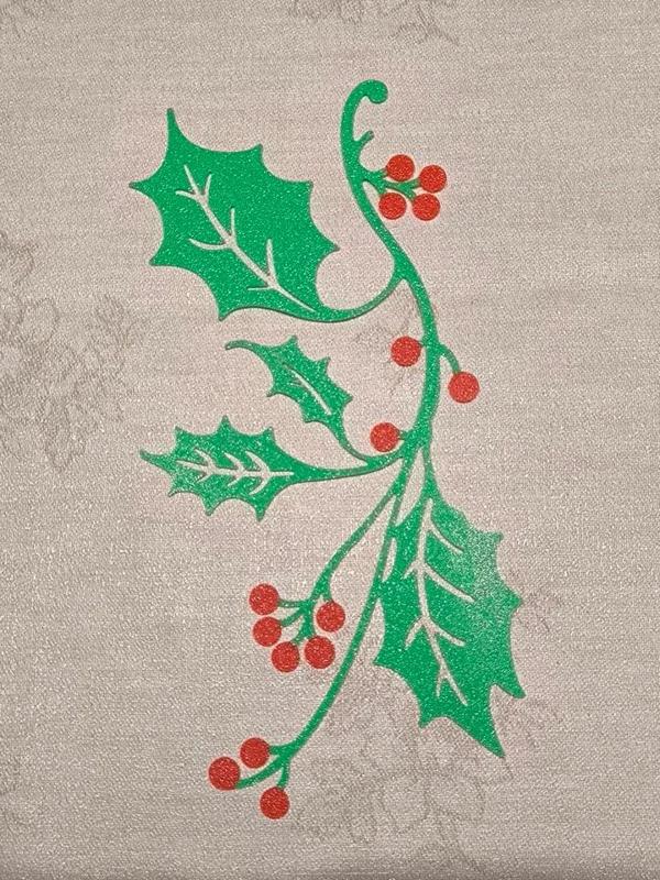 Holly tree. Wall decoration