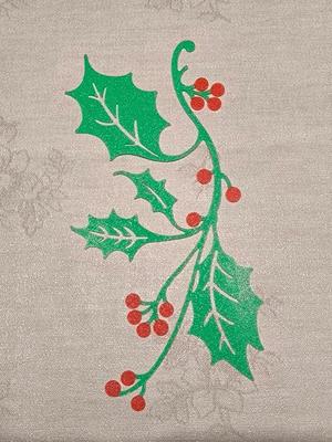Holly tree. Wall decoration