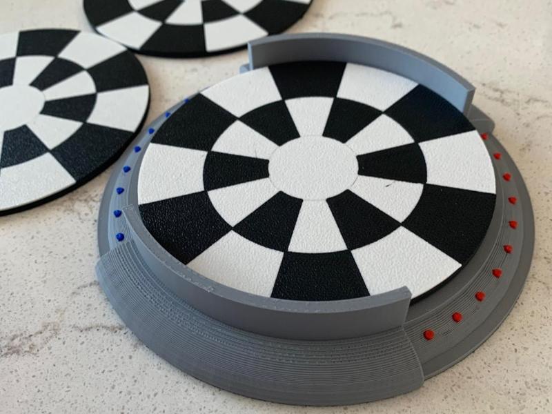 Star Wars Holochess Dejarik Coaster Set