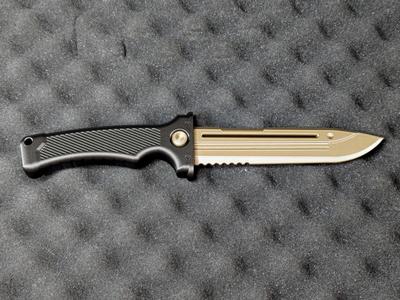 Survival Knife with Sheath and Stand