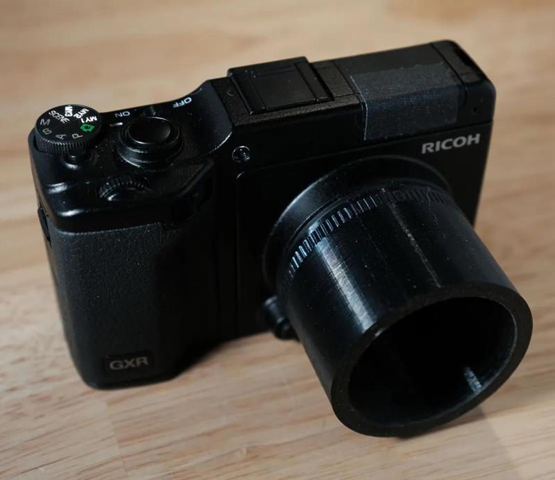 Ricoh GXR filter adapter   