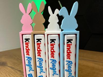 Easter Bunny Chocolate Bar for Kids