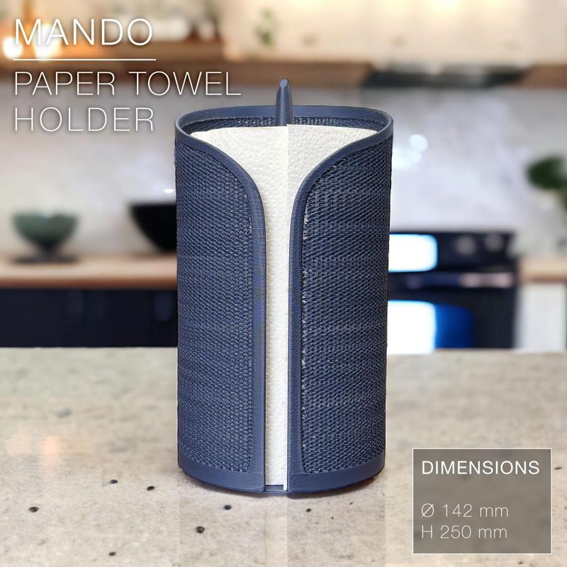 MANDO  |  paper towel roll holder