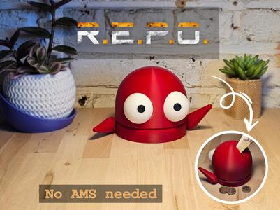 R.E.P.O. robot – coin bank & storage box