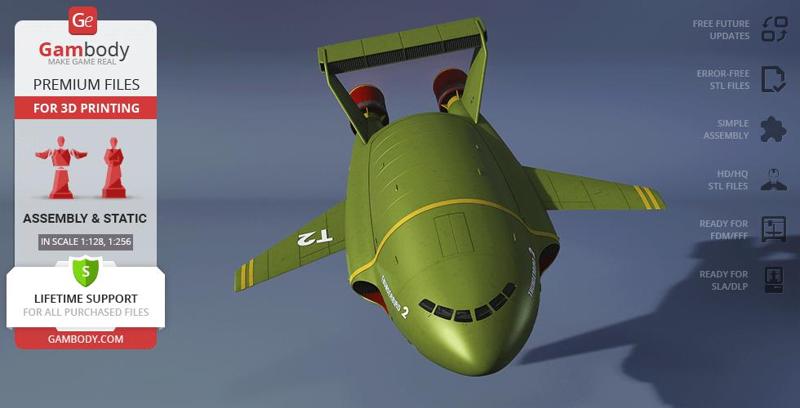 Thunderbird 2 3D Printing Model | Assembly