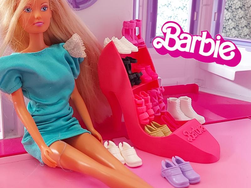 Barbie Shoe Racks