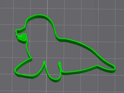 Seal Cookie Cutter