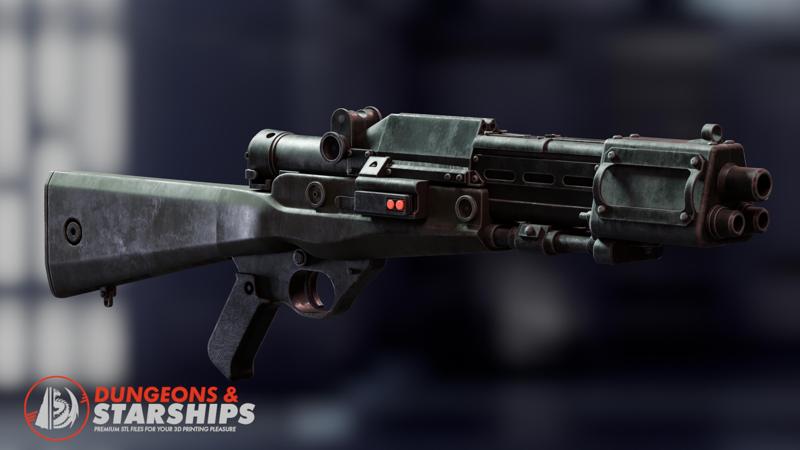TL-50 Heavy Repeater Blaster – Star Wars