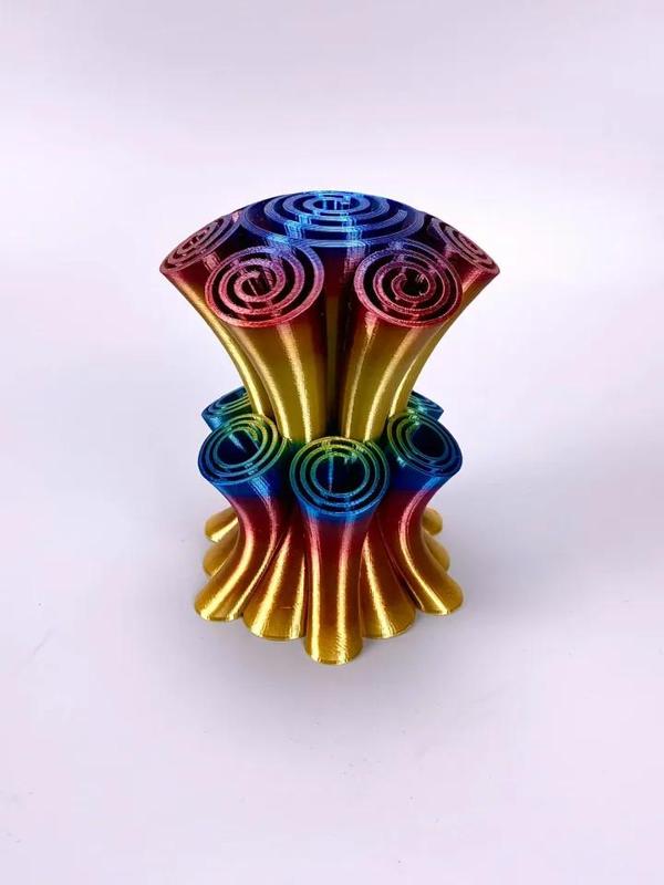 Scroll Vase