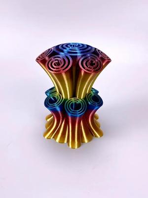 Scroll Vase