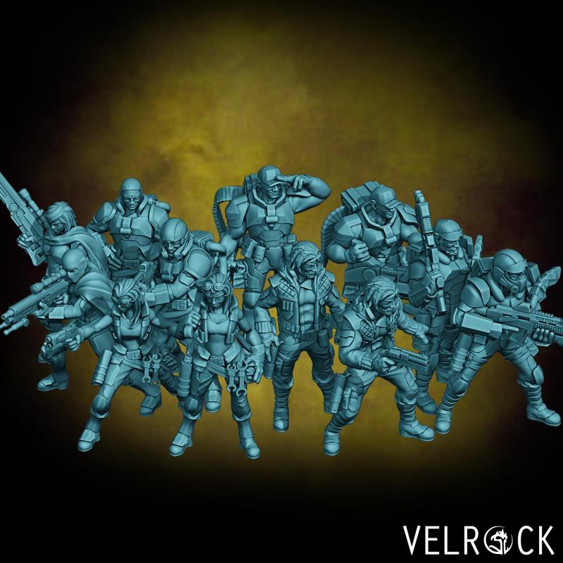 Tempest Guardsmen Veterans (PRESUPPORTED)