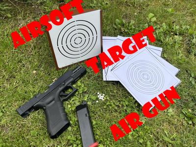 Target for Airsoft, Airgun