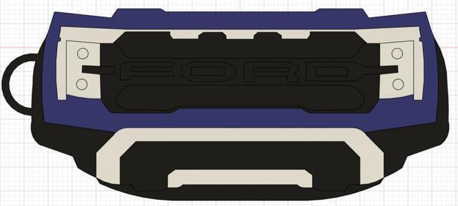 Ford F150 Raptor Keychain