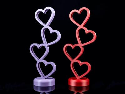 Heart Tower – Valentine’s Day Decor